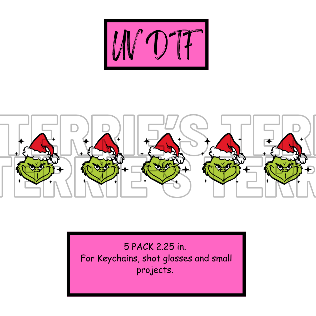 #315 5 Pk Decal