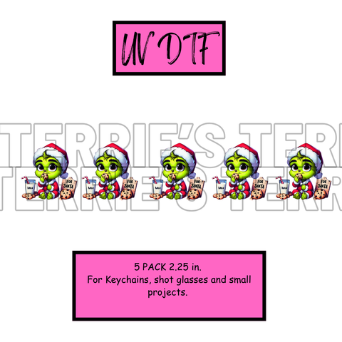 #308 5 pk Decal