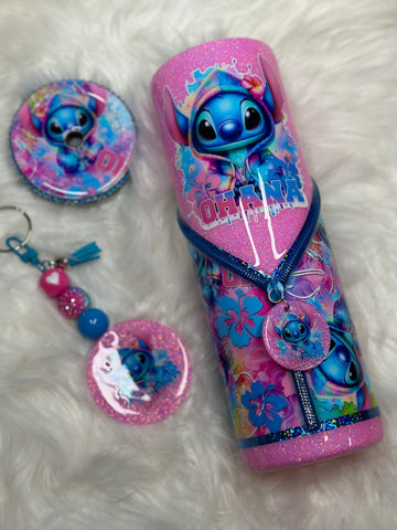 O Hana Tumbler & Keychain Set