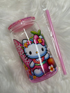 Hawaiian Cat Glass