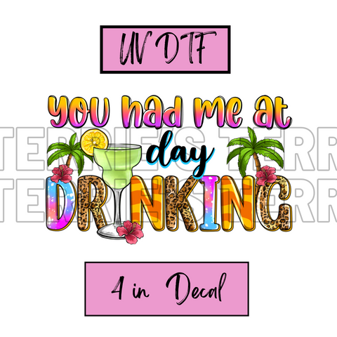 Day Drinking Decal