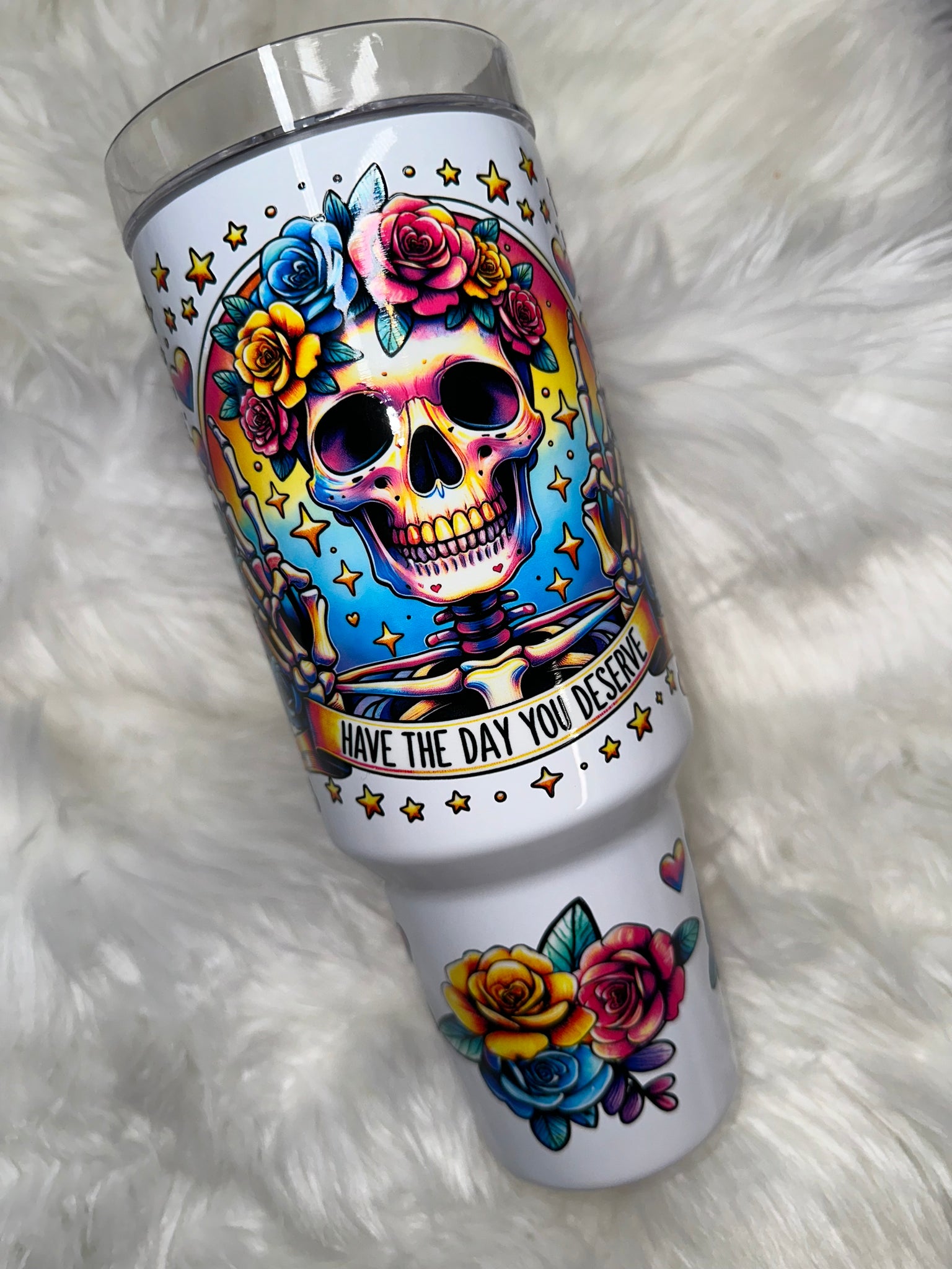 40 oz Skelloton Tumbler