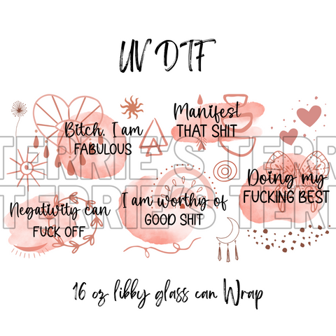 Sweary Affirmations Wrap