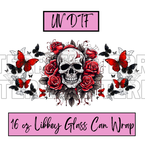 Skull & Roses Wrap